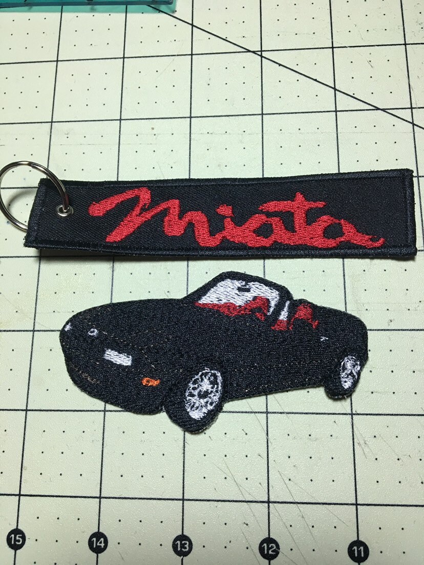 1993 Limited Edition Embroidered Miata Patch Etsy