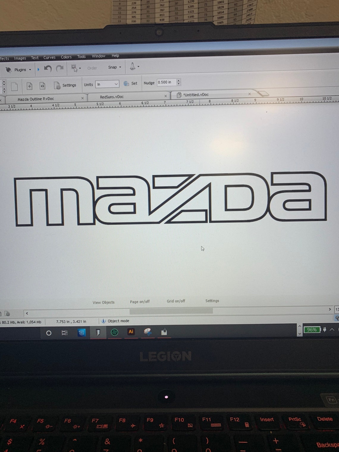 Mazda Logo Outline Vinyl Decal 7 Bumper Sticker Miata - Etsy