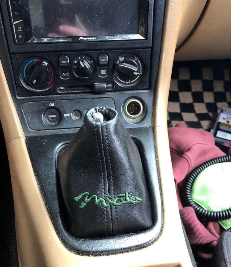 Miata custom shift boot NA & NB Miatas. Personalize with Etsy