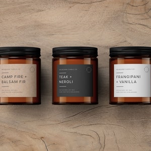 Candle Labels Etsy