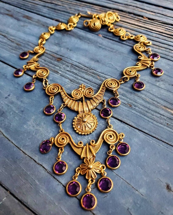 Vintage goldette best sale necklace