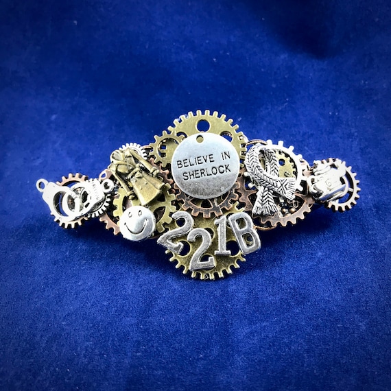 SHERLOCK Steampunk Hair Clip