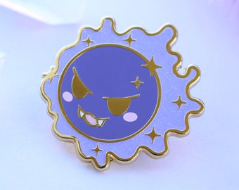 GAS GHOST MONSTER | Enamel Pin | Kawaii | Gaming | Anime