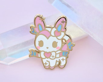 FAIRY FELINE MONSTER | Enamel Pin | Kawaii | Gaming