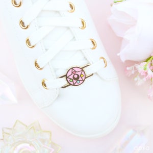 MAGICAL COMPACT | Shoe Lace Charm | Lace Locks | Kawaii | Magical Girl | Skate Accessories