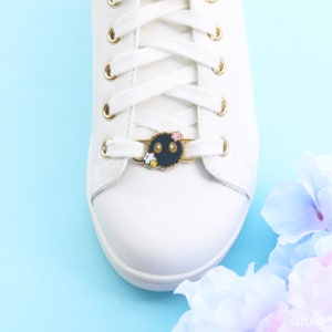 KONPEITO SOOT SPRITES Shoe Lace Charm Lace Locks Anime Kawaii Skate Accessories image 4