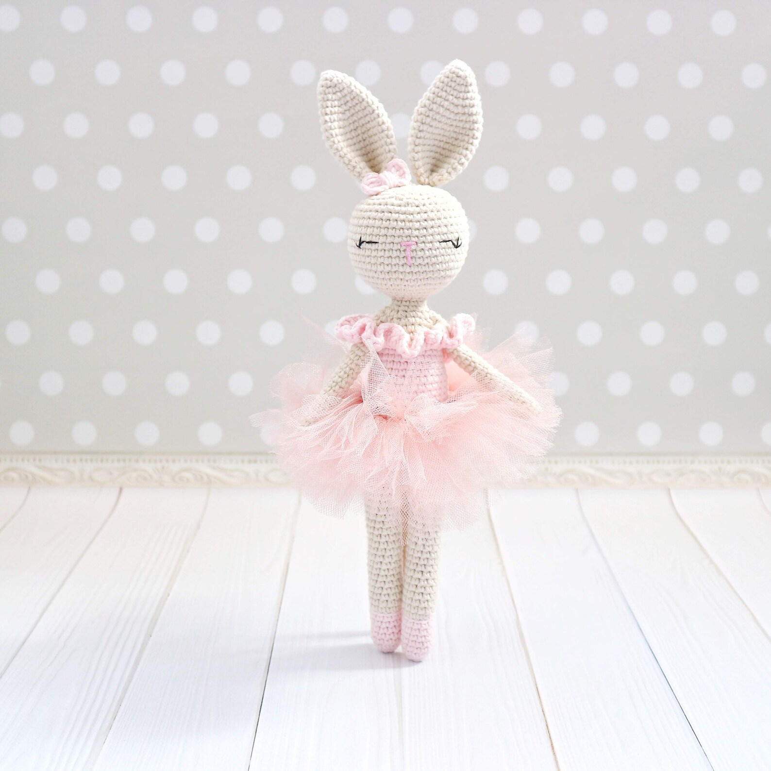 Bunny Ballerina Crochet Tutorial PDF Instant Download Rabbit Etsy UK