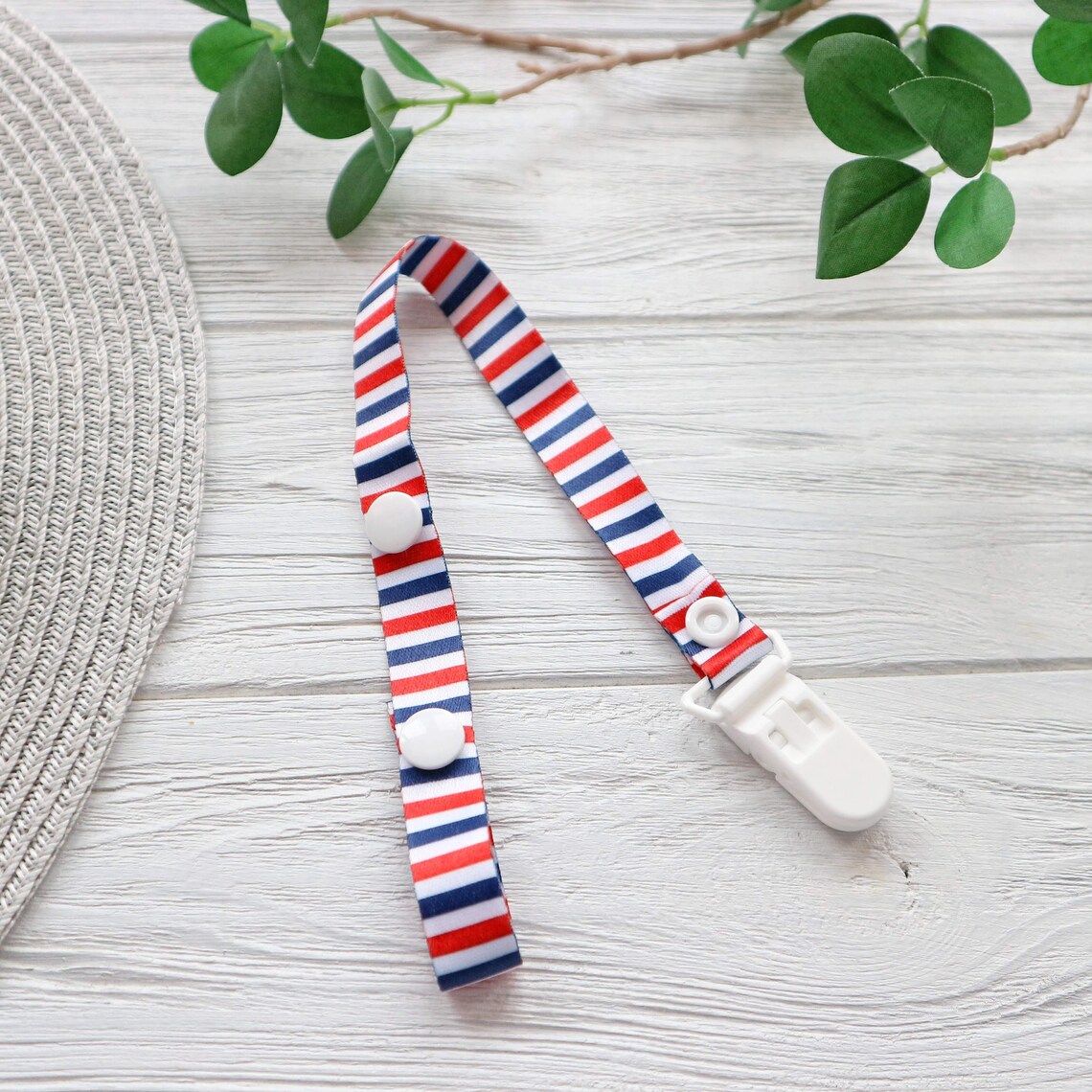 Baby pacifier or teether clip teething toy strap baby toy Etsy