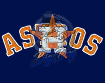 HTown "asHos" stitch look logo!!!