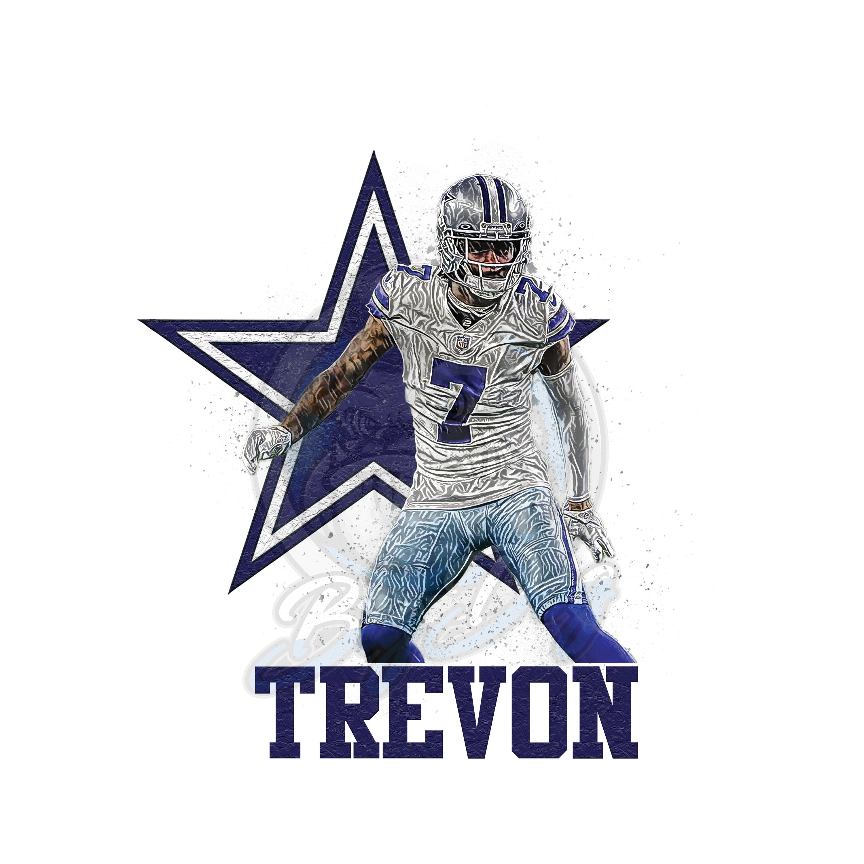 Download Trevon Diggs of the Dallas Cowboys Wallpaper