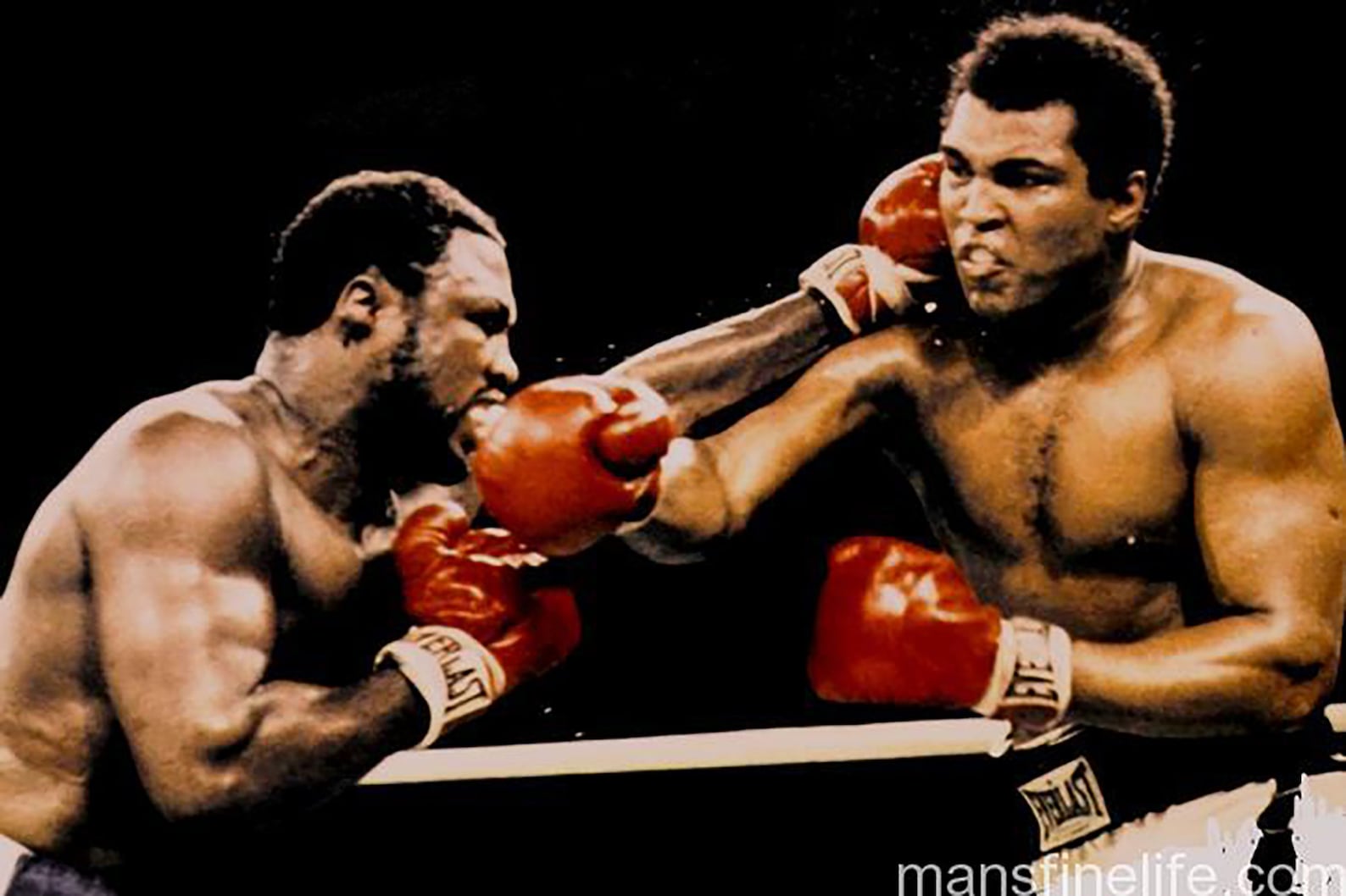 Muhammad Ali Joe Frazier Thriller in Manila Poster Etsy