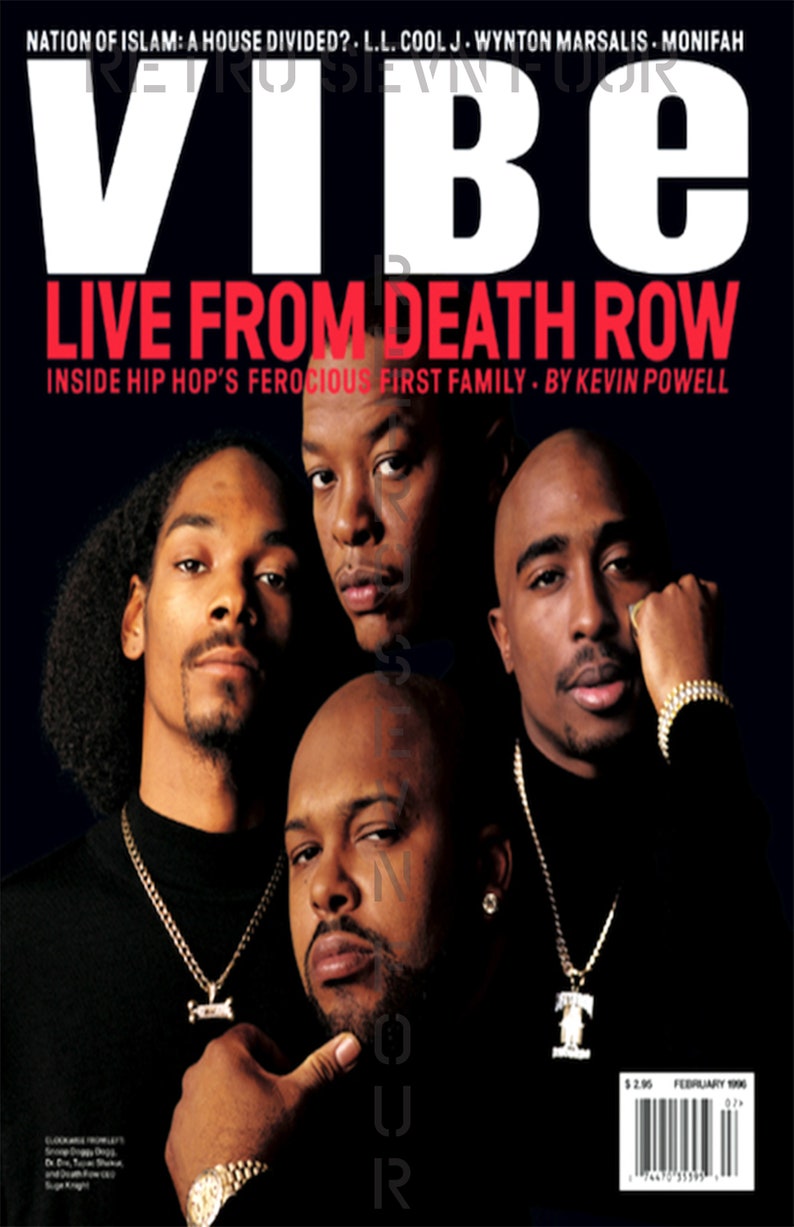 death row vibe magazine cover death row vibe magazine cover