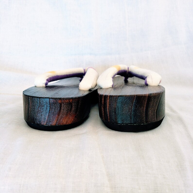 double band slip on sandals