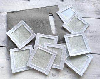 Customizable Matching Game ( 10 Pieces Included) Reusable Cards. Memory ...