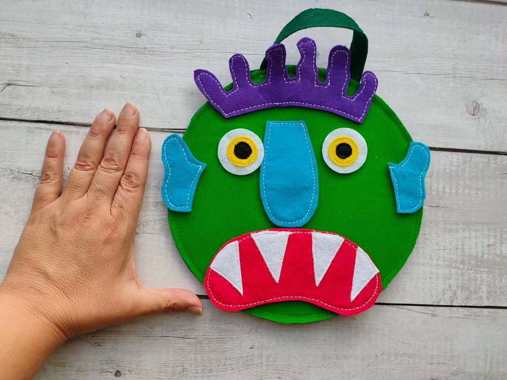 Go Away Big Green Monster Fuera De Aqui Horrible Monstruo Etsy