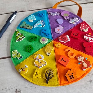Primary and Secondary Colours Circle , Montessori materials, Matching game, Memory game image 5