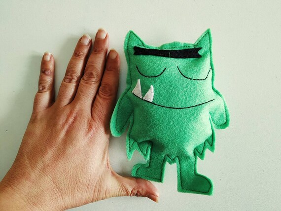 the colour monster soft toy