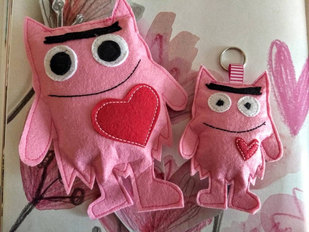 the colour monster soft toy