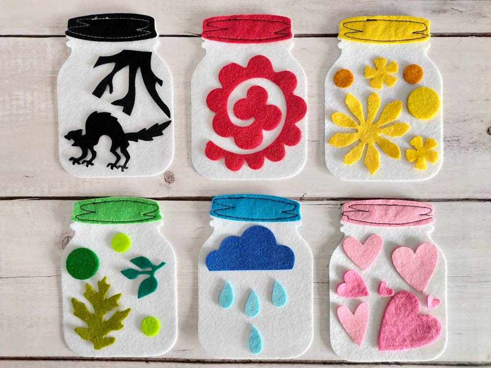 The Colour Monster Emotions Jar Game Activity Game Etsy