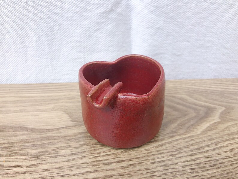 Mini Heart Shaped Ashtray with Joint Rest Cute Ashtray with Etsy