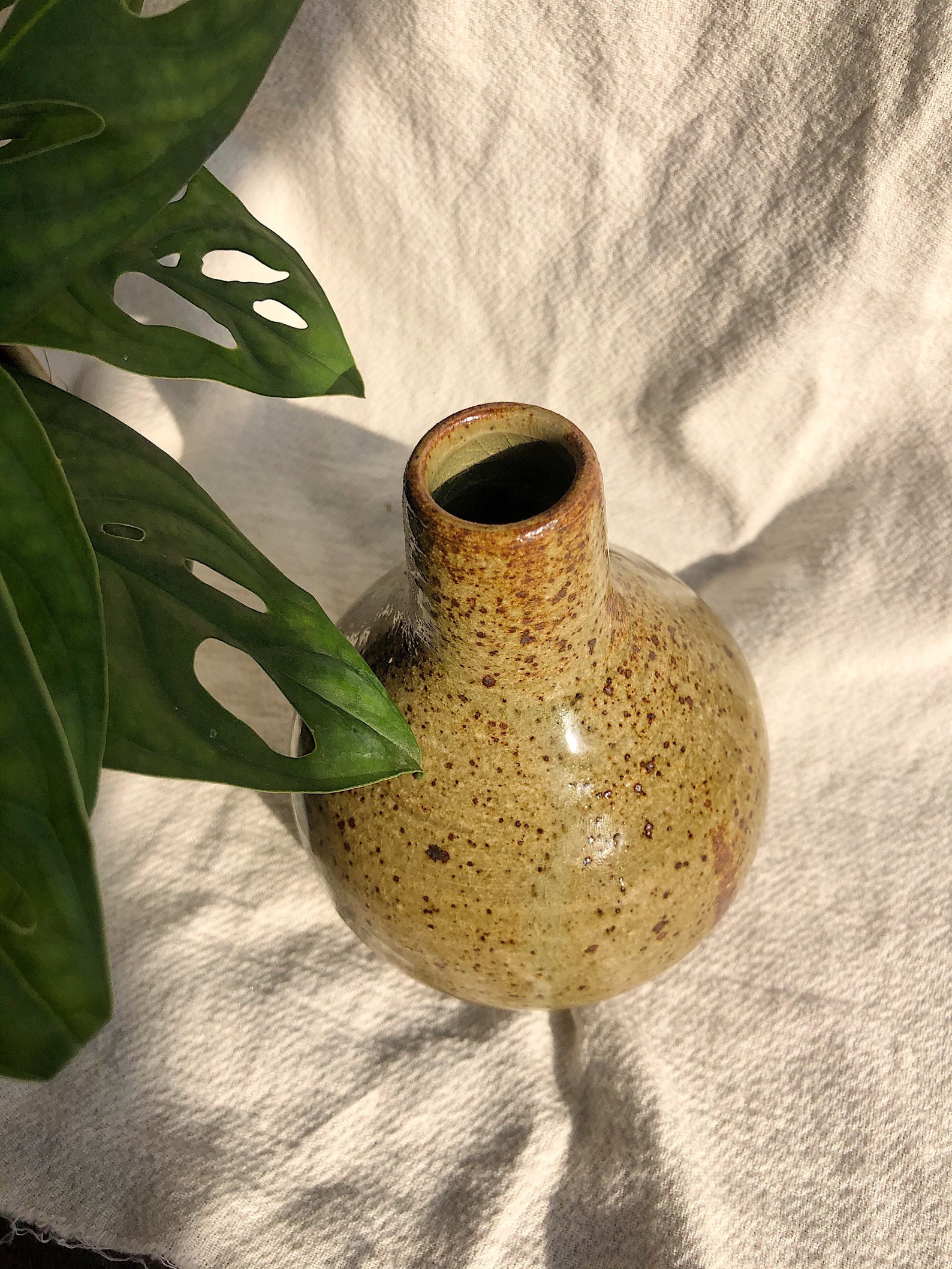 Small Boho Vase Natural Aesthetic Vase Mini Earthy Vase Etsy