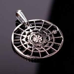 Portugal 20 Escudos Cut Coin pendant with necklace Portuguese nautical Compass Lisabon Porto