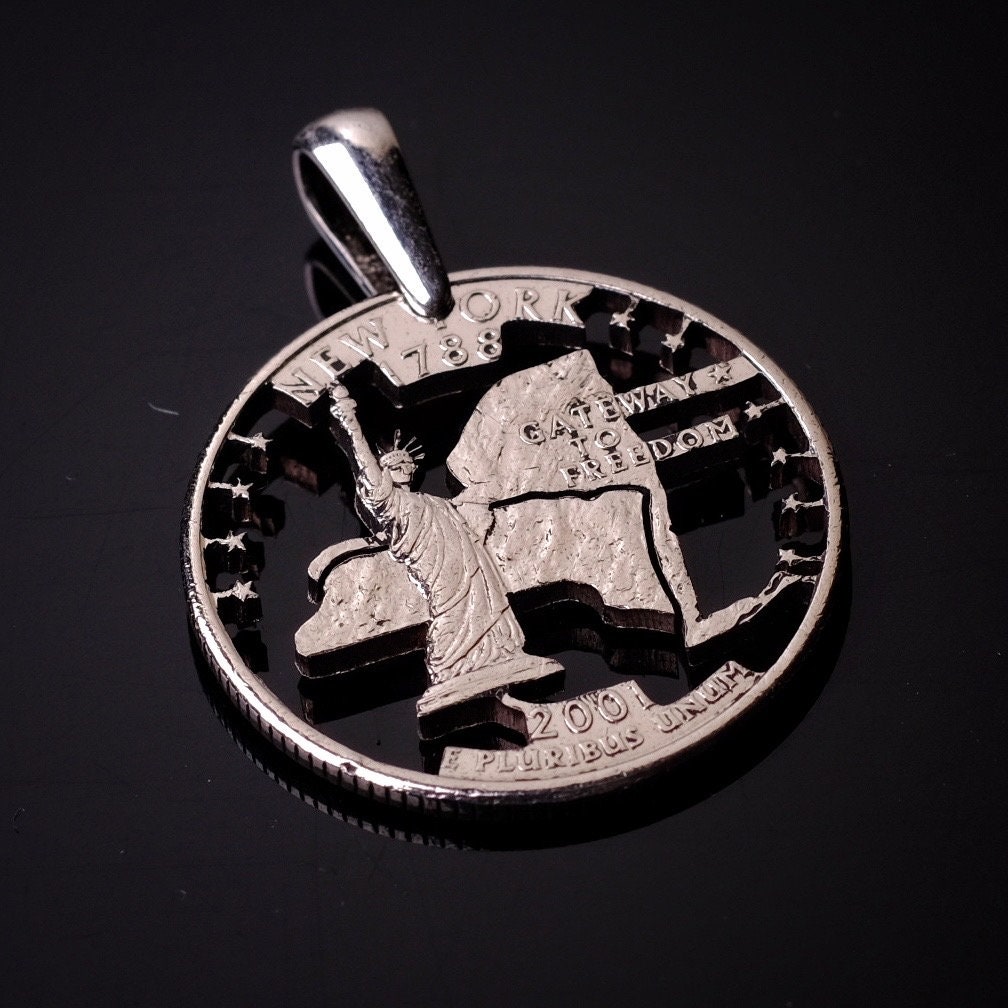 Ellis island coin - Etsy 日本