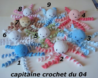 Peluche Pieuvre Bebe Etsy