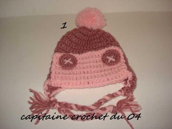 Bonnet Peruvien Bebe Au Crochet Bonnet Bebe Naissance Etsy