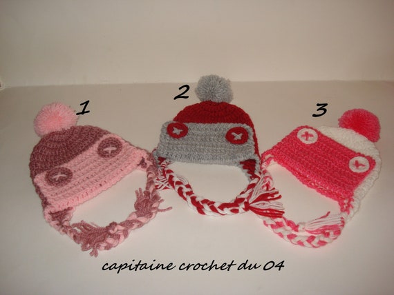 Bonnet Peruvien Bebe Au Crochet Bonnet Bebe Naissance Nouveau Etsy