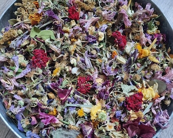 Pot-pourri multicolore biologico da giardino 100 g "La bella stagione"