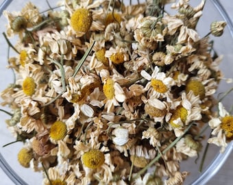 Fleurs de Camomille bio séchées 20/50/100g ou bouquets