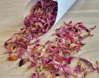 Pétales de Dahlia bio séchées sachet de 50g