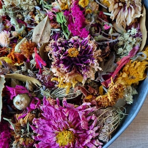 Organic multi-colored garden potpourri 100g &quot;Autumn Flowers&quot;