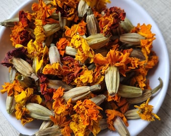 Fleurs d'œillets d'Inde multicolore Bio 30g