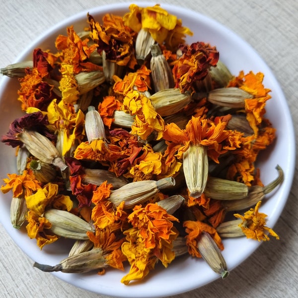 Fleurs d'œillets d'Inde multicolore Bio 30g