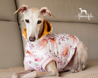Spring blossom hoodie Vest long jumper Italian Greyhound clothing