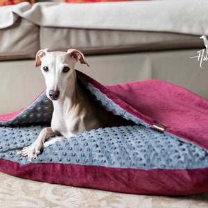 Wine Bed Cave snuggly bedding