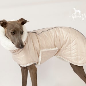 Beige con pelliccia vaniglia