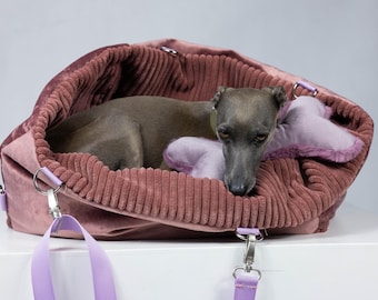Pink Hundetasche Trägerbett Autositz