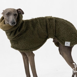 Warm khaki cozy coat