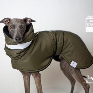 KHAKI Rip proof coat with velcro