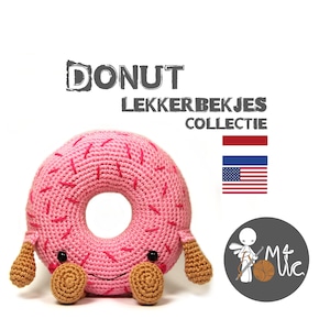 Crochet pattern Donut Lekkerbekjes Collection (2018) (NL - ENG)