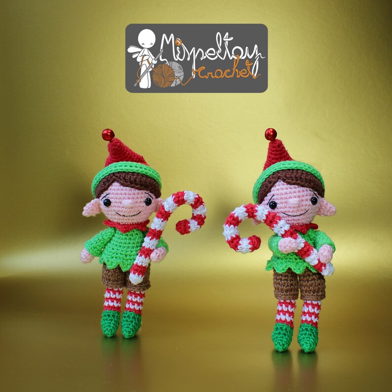 Haakpatroon kerstelf Mispeltoy Crochet