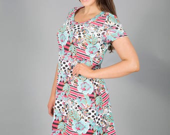Black Plum Desigual Print dress