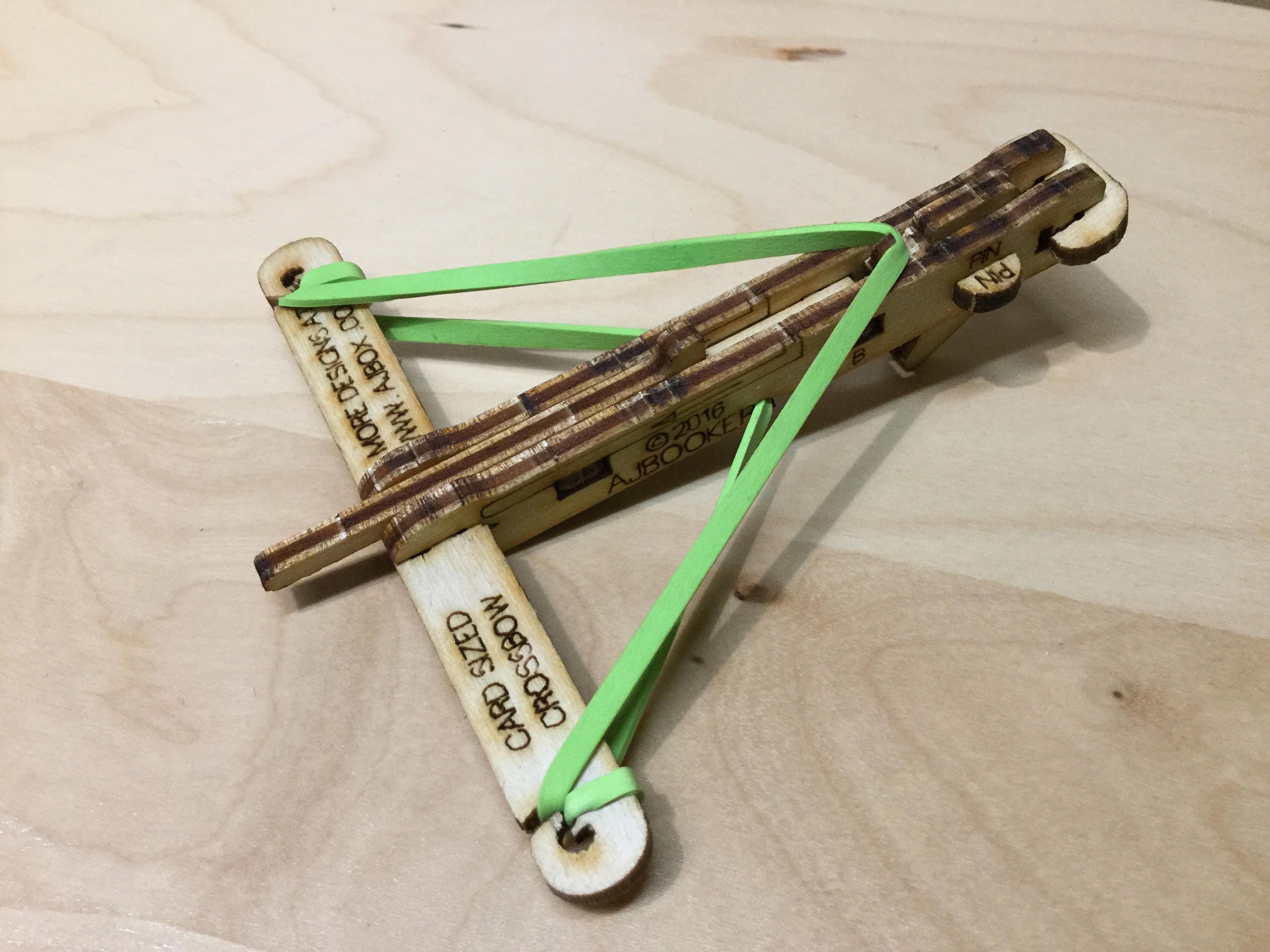 Updated World S Smallest Crossbow Kit Now With 5 Etsy Uk