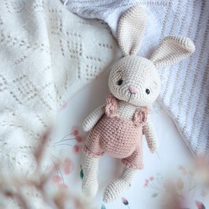 Cotton my little rabbit: amigurumi crochet pattern French/English/Espanol/Deutsch PDF File image 3