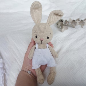 Coton mon petit lapin : patron au crochet amigurumi Français/English/Espanol/Deutsch PDF File image 4