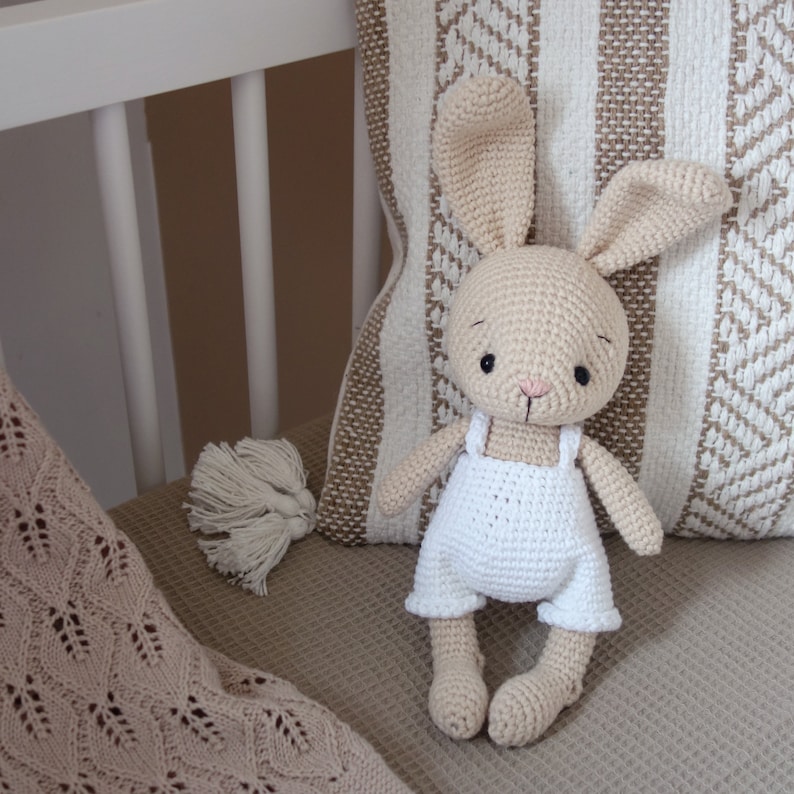Cotton my little rabbit: amigurumi crochet pattern French/English/Espanol/Deutsch PDF File image 10