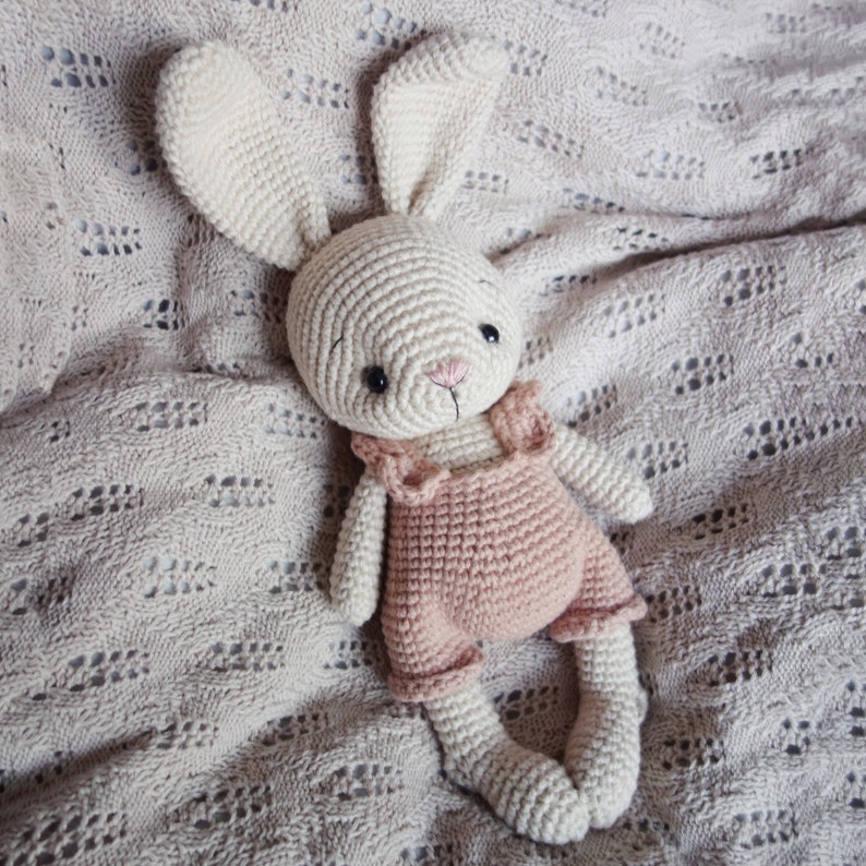 Cotton my little rabbit: amigurumi crochet pattern French/English/Espanol/Deutsch PDF File image 8